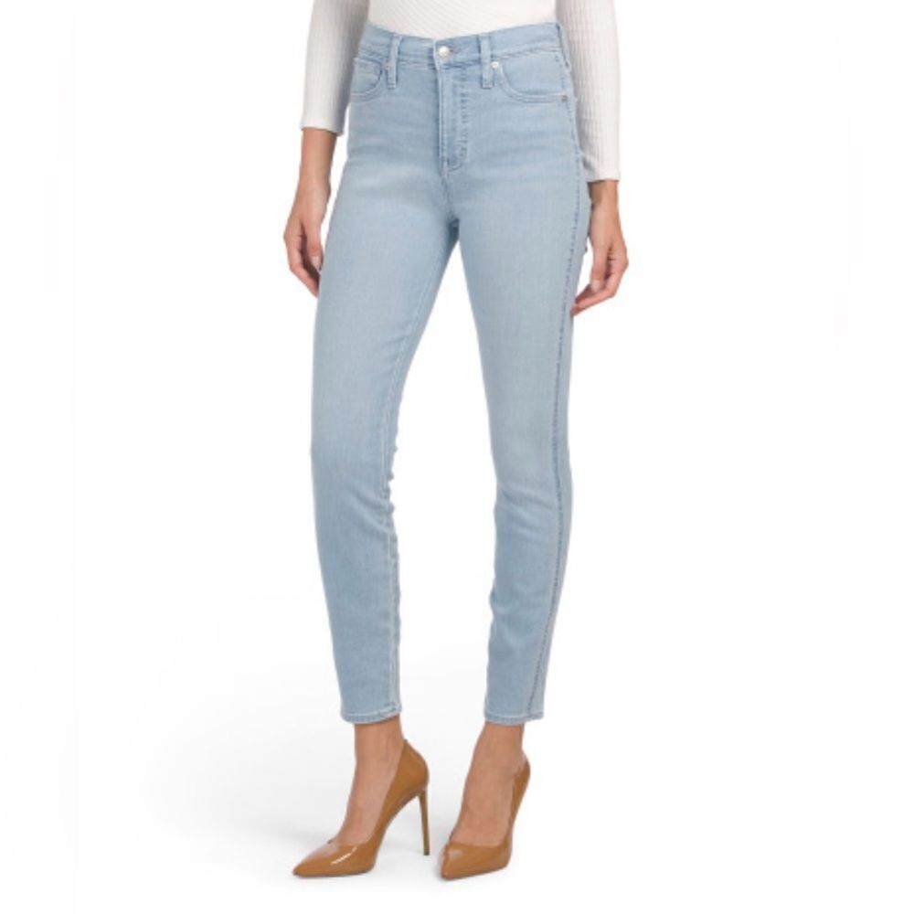 Madewell 23 Light Blue Wash Vintage High Rise Skinny Jeans